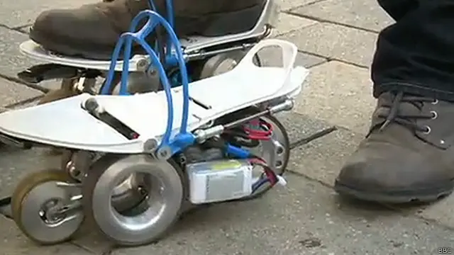 Rolkers, patines electrónicos presentados en la feria CES 2015