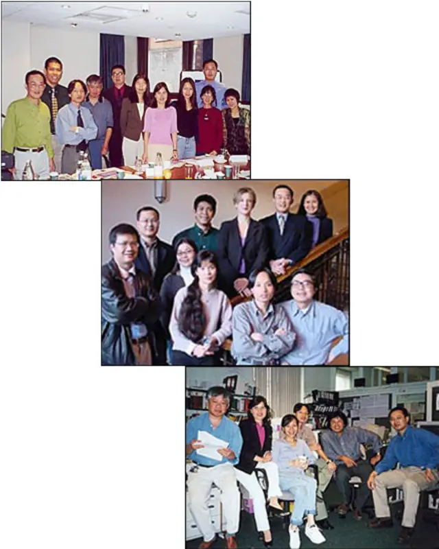 Nhân viên BBC Việt Ngữ giai đoạn 1995-2002.