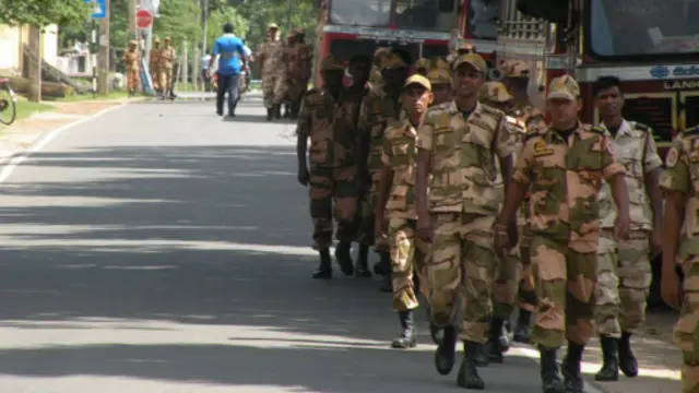 මැතිවරණය වෙනුවෙන් යාපනයේ ආරක්ෂාව තරකොට තිබේ 