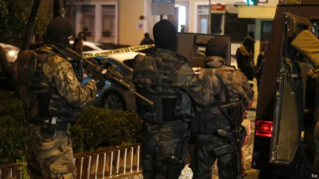 Полиция в Стамбуле