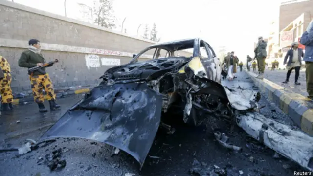 Взрыв в Сане