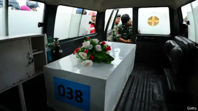 Delapan jenazah korban Airasia berhasil diidentifikasi, Rabu (07/01) siang.