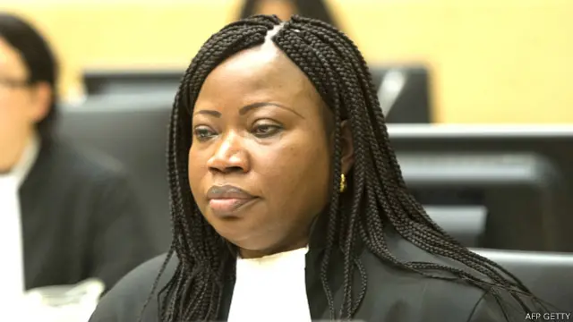 Faotu Bensouda, fiscal principal de la Corte Penal Internacional