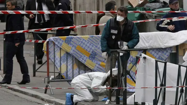 Полиция на месте преступления