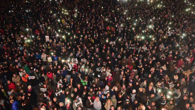 Демонстрация в Тулузе