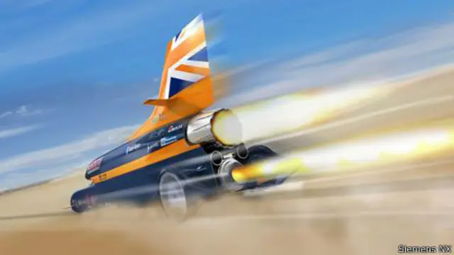 Bloodhound Supersonic Car