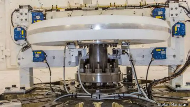 Teste com as rodas do Bloodhound SSC