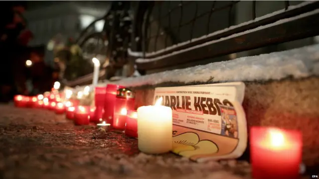 ویانا، میڈرڈ، برلن اور برسلز میں بھی لوگوں نے فرانس حملے میں ہلاک ہونے والے افراد کے لیے شمعیں روشن کیں۔