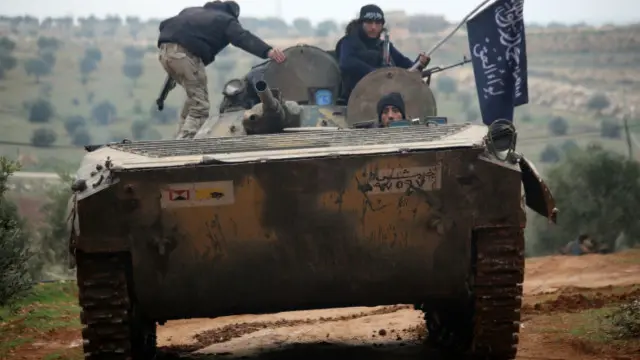 استولت جبهة النصرة على مدينة نوى في نوفمبر/تشرين الثاني الماضي.