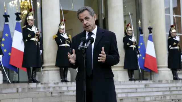 Nicolas Sarkozy menjabat sebagai presiden Prancis pada 2007 hingga 2012.