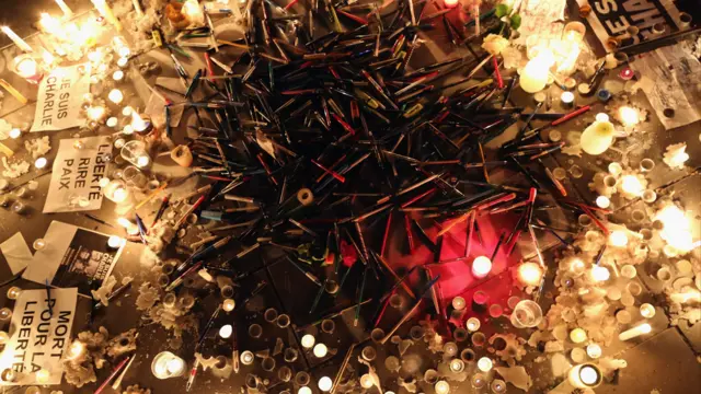 Place de la République, 7 janvier 2015 Paris, (Photo by Dan Kitwood, GETTY IMAGES)