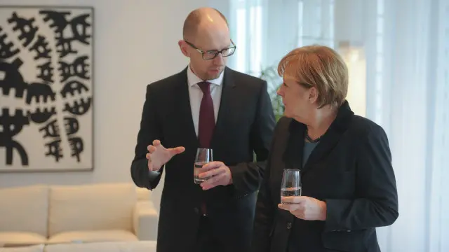 Меркель і Яценюк