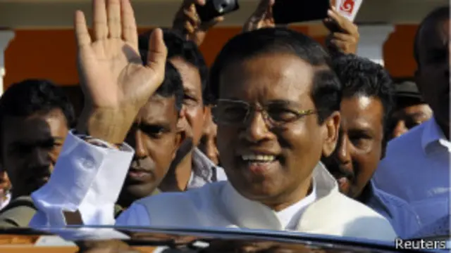 လက်ရှိ သမ္မတနဲ့ ယှဉ်ပြိုင် အရွေးခံသူ ကျန်းမာရေး ဝန်ကြီးဟောင်း Maithripala Sirisena