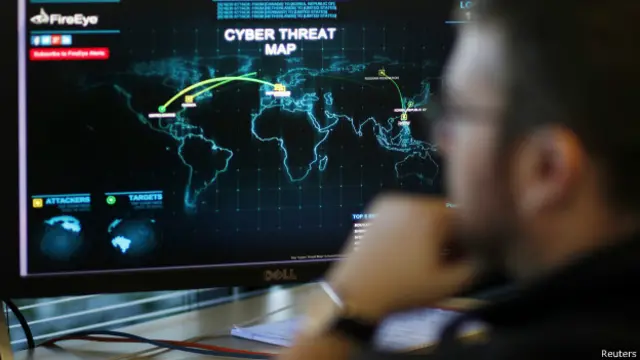 Карта кибератак