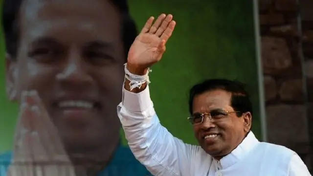 راجہ پکشے اور میتھرئی پالا سریسینا گذشتہ سال نومبر تک ایک دوسرے کے اتحادی تھے