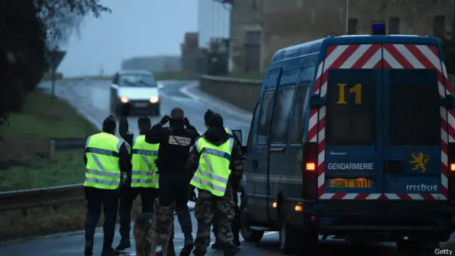 Полиция в Даммартене