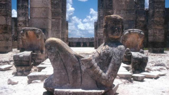 Tras una primera sequía los mayas se concentraron en Chichén Itzá, México.