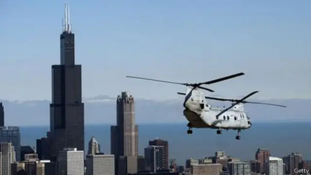 يبلغ ارتفاع برج ويليس في شيكاغو نحو 442 مترا