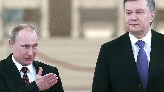 Блиц-визит Виктора Януковича в Россию в декабре 2013 года увенчался скидкой на газ и обещанным кредитом в $15 млрд