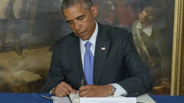 Presiden Obama di Washington