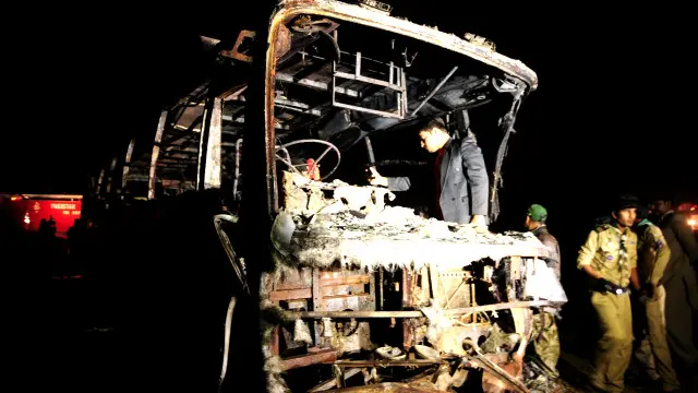 یہ کہنا بھی مشکل ہے کہ ہلاک ہونے والوں میں سے کتنے خواتین اور بچے ہیں کیونکہ لاشیں مکمل طور پر جل چکی ہیں: ڈاکٹر سیمی جمالی