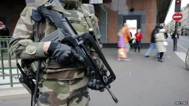 Parisdə təhlükəsizlik tədbirləri sərtləşdirilib. 