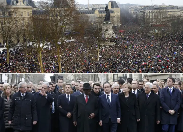 पेरिस यूनिटी मार्च