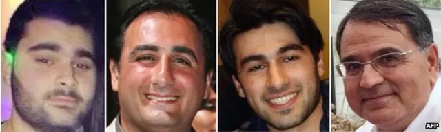 کوشر مارکیٹ میں ہلاک ہونے والے چار افراد یوہان کوہن، فلپ براہم، یواو حتب اور فرانسواں مشل سادا