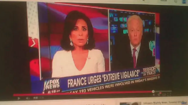 Emerson是在就法國巴黎發生的恐怖襲擊事件接受福克斯新聞採訪時發表上述言論的。