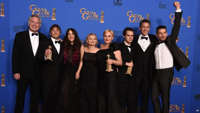 Режиссер и актеры фильма "Отрочество" 