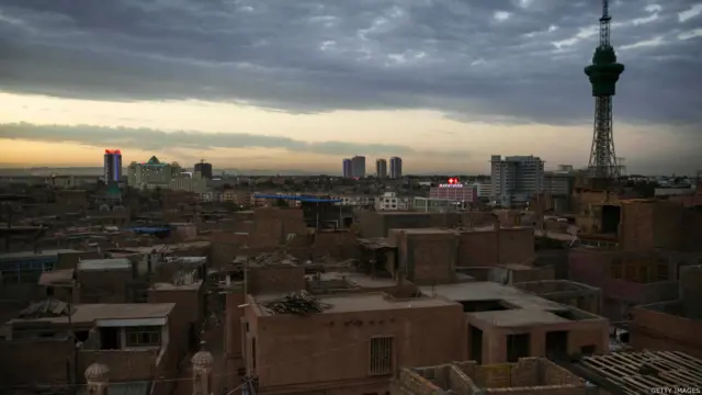 新疆喀什市老城区一景（31/7/2014）