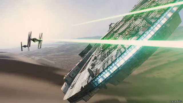 Кадр из фильма "Звездные войны: Эпизод VII – Пробуждение силы"