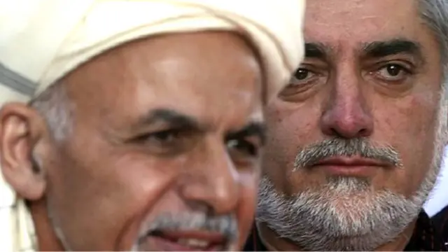 افغانستان میں گذشتہ سال متنازع انتخابات ہوئے تھے لیکن اب دونوں حریف ایک دوسرے کے ساتھ کام کرنے پر رضامند ہو گئے ہیں