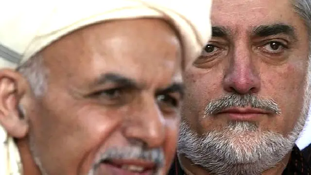 صدارتی انتخابات میں صدر غنی کے مدمقابل امیدوار اس وقت ملک کے چیف ایگزیکٹو ہیں