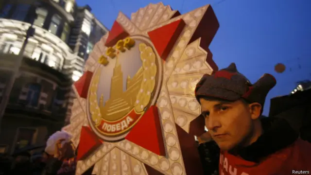 Ралли сторонников коммунистов в Москве. 7 ноября 2014 г.