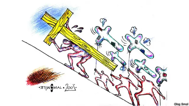 Олег Смаль, хрести