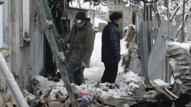  Donetsk es nuevamente foco de violencia.