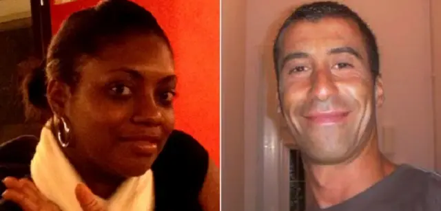 الضابطان أحمد مرابط، وكلاريسا جان-فيليب.