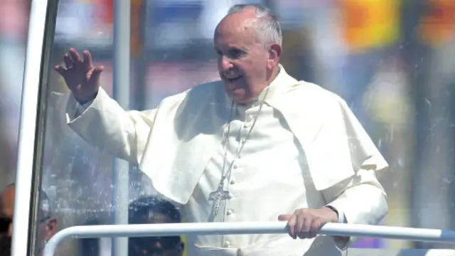 Paus Fransiskus memimpin misa di Colombo, Sri Lanka, yang diprediksi dihadiri sedikitnya sejuta umat Katolik.