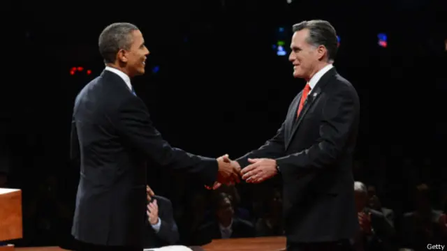Барак Обама и Митт Ромни