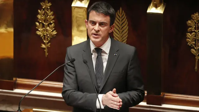 Ông Valls đã có bài phát biểu trước Quốc hội Pháp