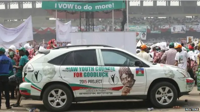 Publicidad electoral en Nigeria