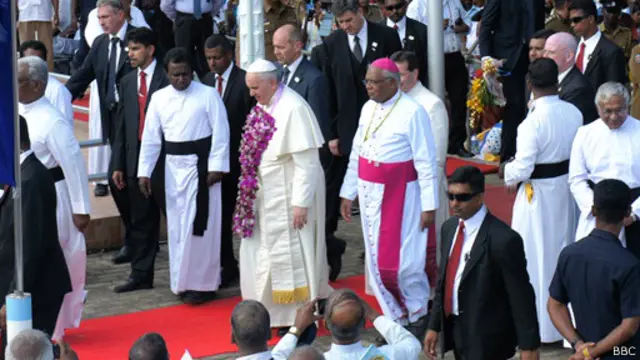 අතිඋතුම් ශුද්ධ වූ පාප්වහන්සේ කෙනෙකු උතුරු පළාතට පැමිණි මුල්ම අවස්ථාව මෙයයි