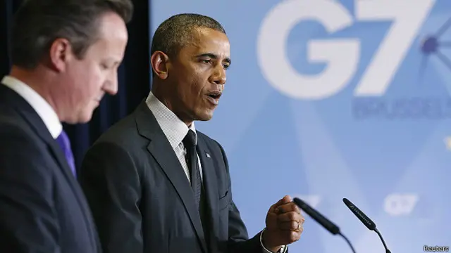 El editorial ha sido publicado en la víspera de la visita de Cameron (izqda) a Washington.