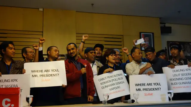 Menyusul pencalonan Budi Gunawan sebagai cakapolri, Presiden Jokowi dipertanyakan komitmannya terhadap gerakan anti korupsi.