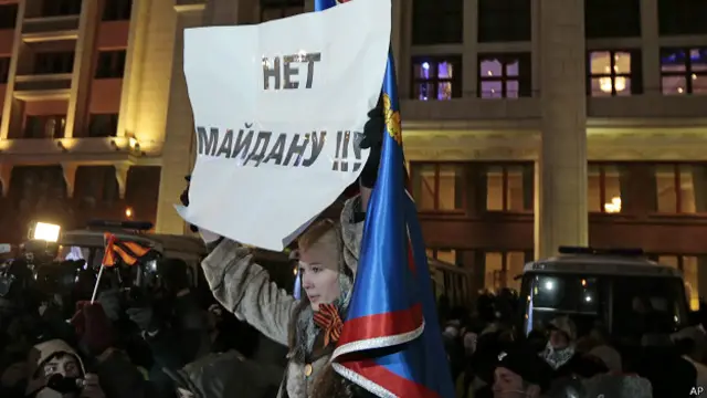 На акции оппозиции в Москве, 30 декабря 2014 года