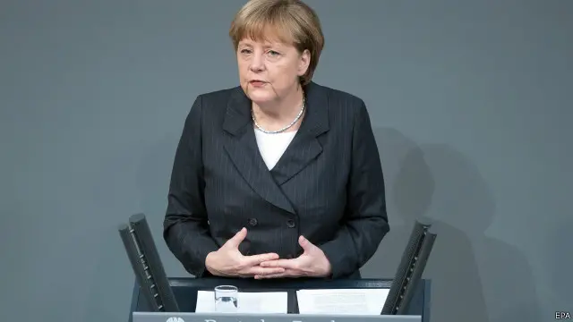 ميركل ألحت على التفرقة بين "الإرهاب" والإسلام