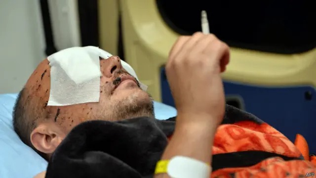 Військовий у лікарні