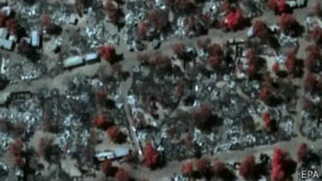 क़रीब 37 सौ इमारतों को नुक़सान पहुँचा था. 