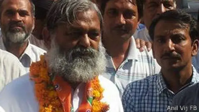 हरियाणा के खेल और स्वास्थ्य मंत्री अनिल विज
